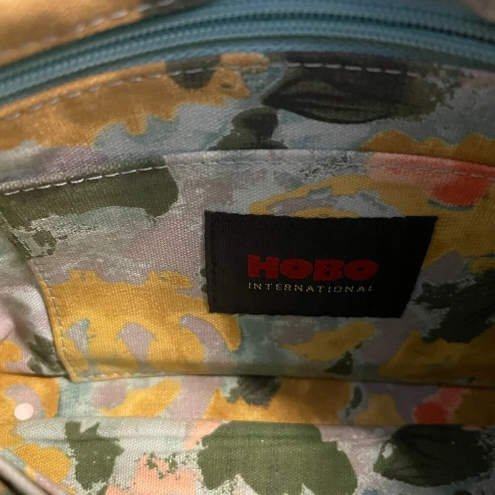 Vintage HOBO International Yellow Leather Clutch - Picture 6 of 7
